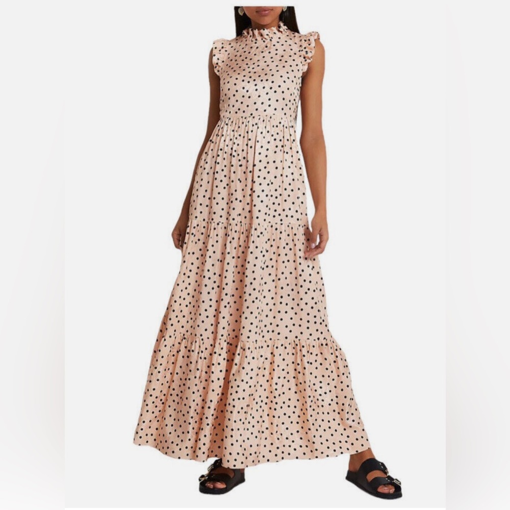 River Island Polka Dot Maxi Dress